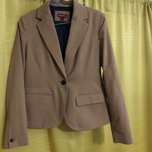 Merona Jackets & Blazers - Khaki Merona Blazer